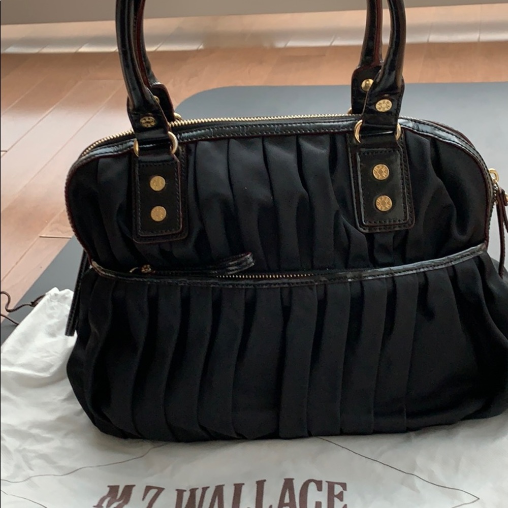 Mz Wallace Black Nylon Bag